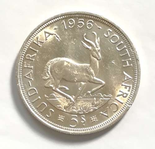 UNION 1956 5 SHILLINGS EXCELLENT