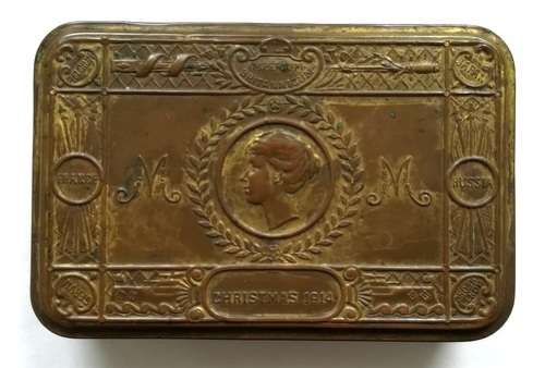 WW1 1914 CHRISTMAS BOX 85 X 130 MM
