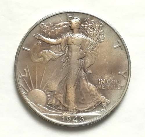 UNITED STATES 1944 SILVER WALKING HALF DOLLAR