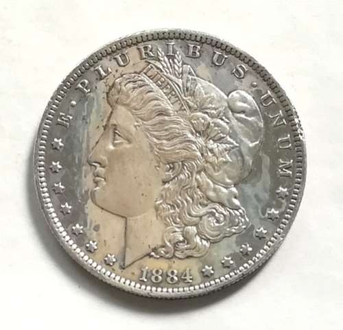 UNITED STATES 1884 O MORGAN DOLLAR SILVER **NIK TO RIM**