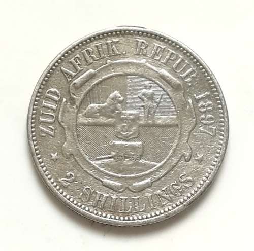ZAR 1897 2 SHILLINGS