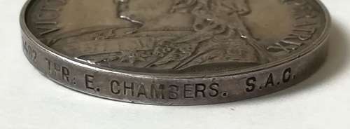 BOER WAR QUEENS SOUTH AFRICA MEDAL QSA 4 X CLASPS