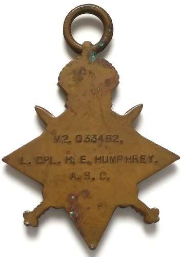 WW1 3 MEDALS M2 033462 L CPL ME HUMPHREYS A S C