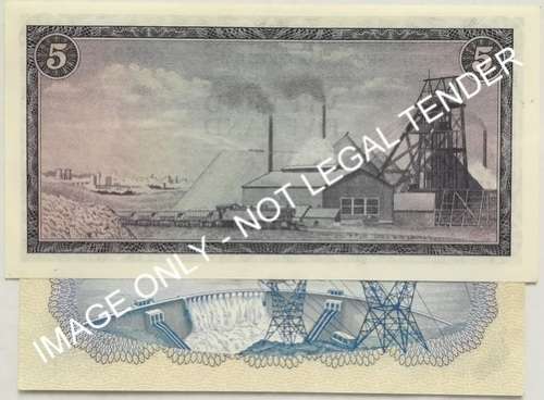 T W DE JONGH 2 + 5 RAND EF (2 NOTES)