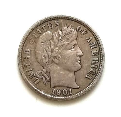 UNITED STATES 1901 SILVER DIME