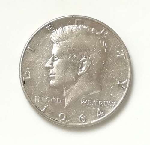 UNITED STATES 1964 SILVER KENNEDY HALF DOLLAR