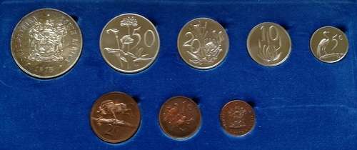 REPUBLIC 1975 PROOF SET S A M BLUE BOX