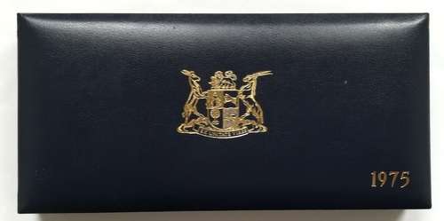 REPUBLIC 1975 PROOF SET S A M BLUE BOX