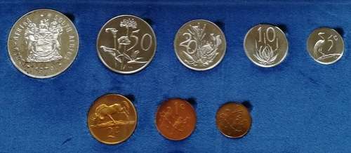 REPUBLIC 1979 PROOF SET S A M BLUE BOX