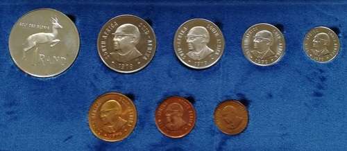 REPUBLIC 1979 PROOF SET S A M BLUE BOX