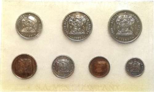 REPUBLIC 1989 COIN PACK S A M