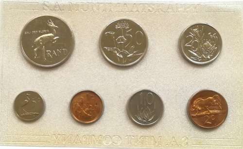 REPUBLIC 1989 COIN PACK S A M