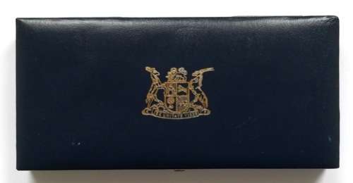 R S A 1985 PROOF SET BLUE S A M BOX **SILVER RAND**