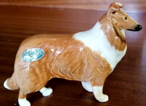 BESWICK COLLIE DOG STANDING 90X85MM