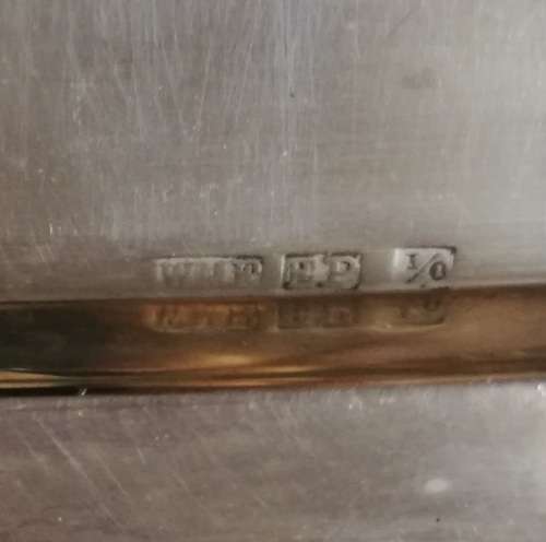 PAIR W M F ART NOUVEAU SARDINE SERVERS/DISHES - ORIGINAL GLASS **EXCELLENT** 220MM