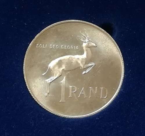 REPUBLIC 1972 **SILVER** 1 RAND S A M BOX PROOF
