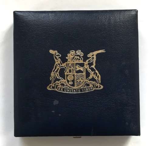 REPUBLIC 1972 **SILVER** 1 RAND S A M BOX PROOF