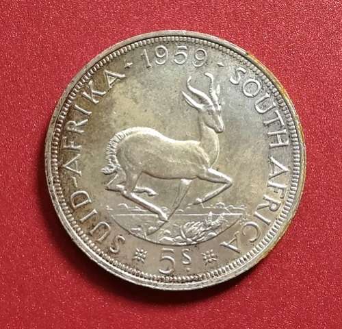 UNION 1959 5 SHILLINGS **RARE**
