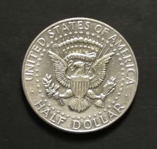 U S A 1968 D SILVER KENNEDY HALF DOLLAR **EXCELLENT**