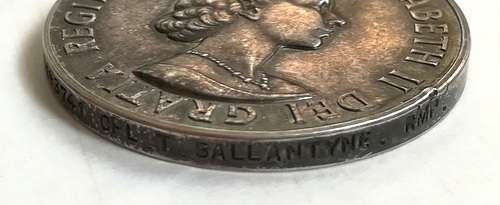 FULL SIZE GSM SILVER 1962 SOUTH ARABIA MEDAL 23893741 CPL T SALLANTYNE