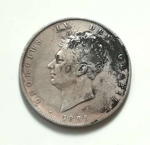 GREAT BRITAIN 1826 SILVER HALF CROWN **FILLER**