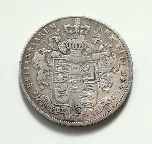 GREAT BRITAIN 1826 SILVER HALF CROWN **FILLER**
