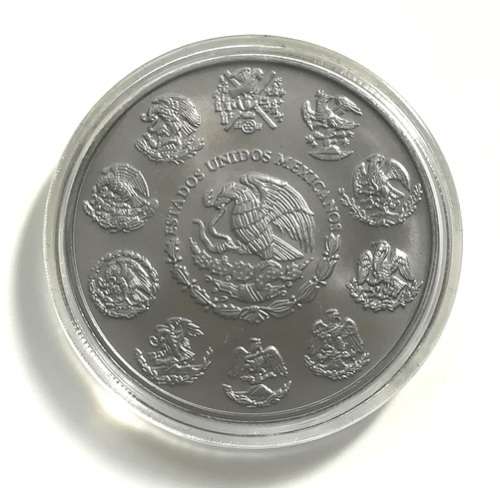 2015 1 OZ SILVERMEXICAN LEY COLOURIZED