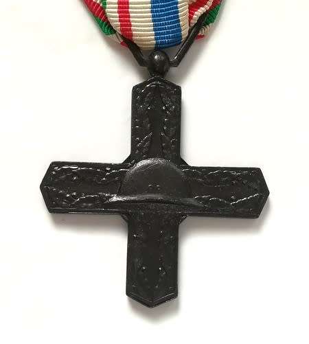 WW1 ITALY ORDER CROSS VITTORIO VENETO MEDAL ITALIAN SERVICE DECORATION