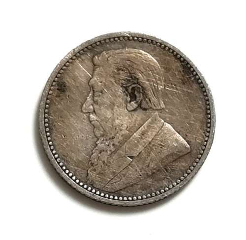 ZAR 1893 6 PENCE