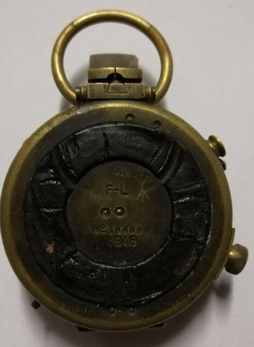 WW1 MILOITARY OFFICER'S COMPASS F-L 1918 NO.144888