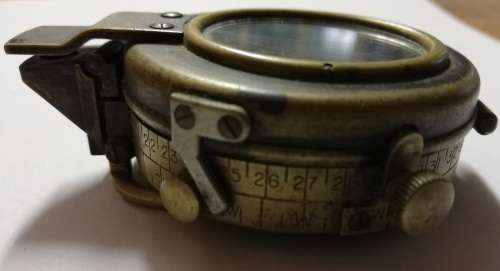 WW1 MILOITARY OFFICER'S COMPASS F-L 1918 NO.144888