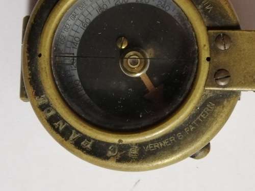 WW1 MILOITARY OFFICER'S COMPASS F-L 1918 NO.144888