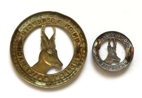 GENERAL SERVICE CORPS CAP + COLLAR BADGES