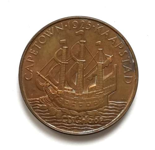 1925 HRH PRINCE OF WALES -SOUTH AFRICA - CAPE TOWN MEDALLION 32MM