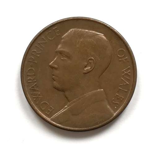 1925 HRH PRINCE OF WALES -SOUTH AFRICA - CAPE TOWN MEDALLION 32MM