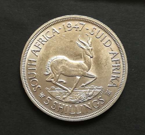 UNION 1947 5 SHILLINGS