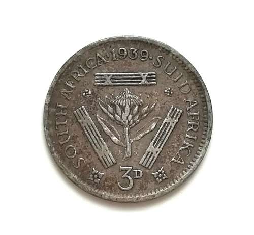 UNION 1939 3 PENCE
