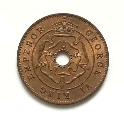 SOUTHERN RHODESIA 1947 PENNY **EXCELLENT**