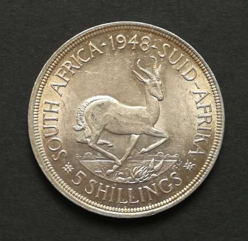 UNION 1948 5 SHILLINGS **EXCELLENT**