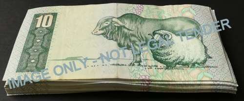 T W DE JONGH 10 RAND 4TH ISSUE (40 NOTES) **BID PER NOTE**