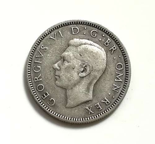 GREAT BRITAIN 1939 SILVER SHILLING