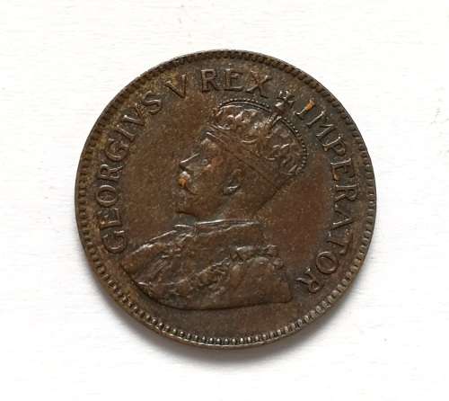 UNION 1923 1/4 PENNY
