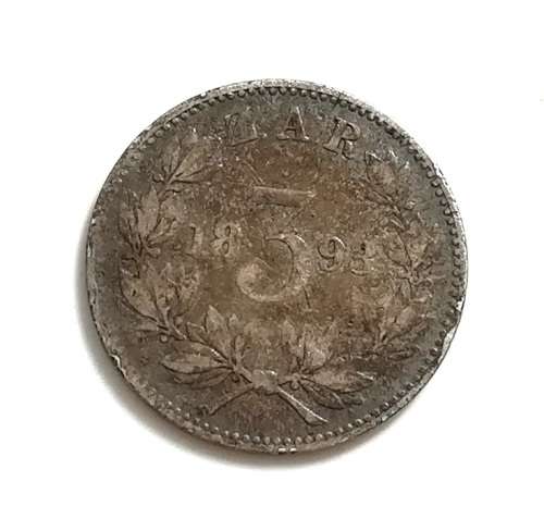 ZAR 1893 3 PENCE