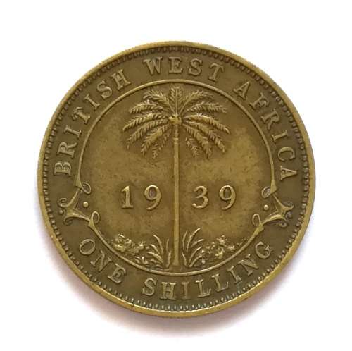 BRITISH WEST AFRICA 1939 1 SHILLING