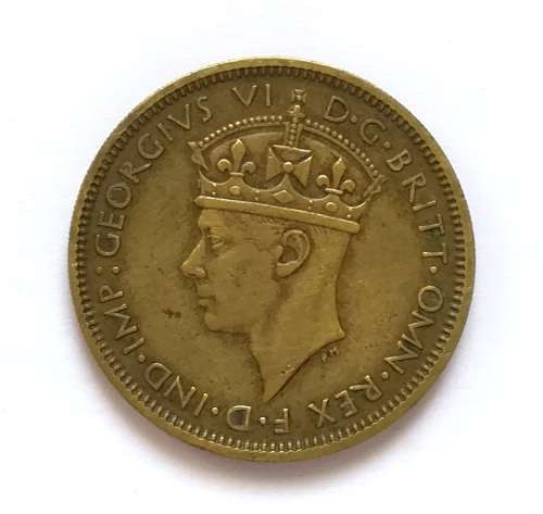 BRITISH WEST AFRICA 1939 1 SHILLING