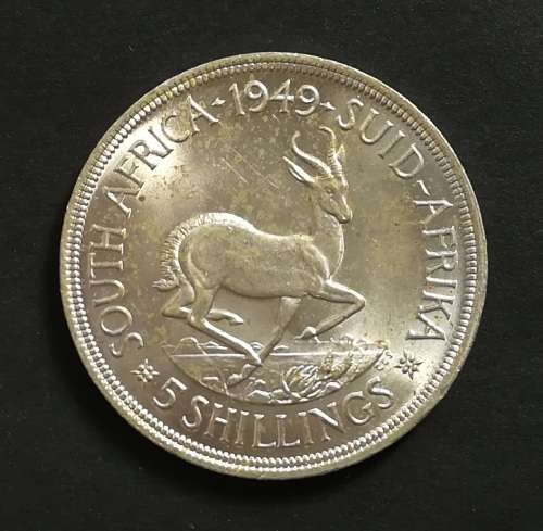 UNION 1949 5 SHILLINGS **EXCELLENT**
