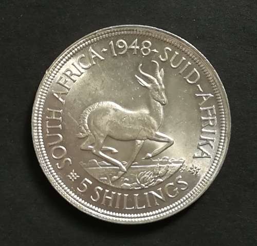 UNION 1948 5 SHILLINGS **EXCELLENT**
