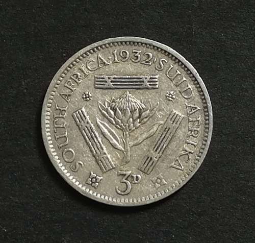 UNION 1932 3 PENCE