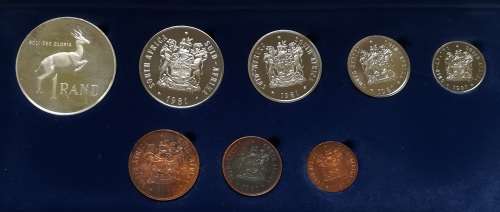 REPUBLIC 1981 PROOF SET S A M