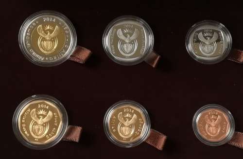 REPUBLIC 2014 S A M MINT PROOF COIN SET
